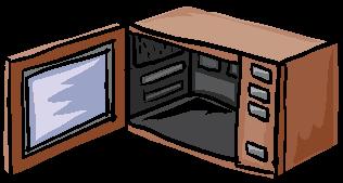 Image from Print Artist Platinum software, version 23, Bonus Graphics CD. missing: ../jpgs/4-images-print-drawings/MICROWAVE 03.jpg